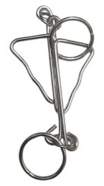Butterfly Loop - Metal Wire Puzzles by Misfits