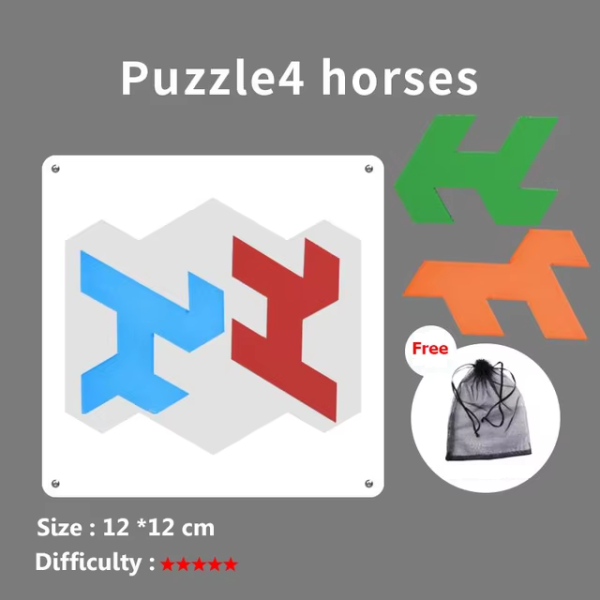 Four Horses Puzzle by Misfits